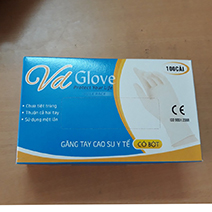 Găng tay cao su y tế VD glove